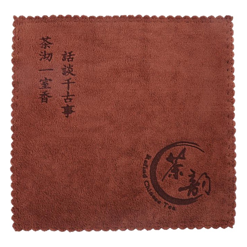 Manufacturer Wholesale Tea Towel Thickened Absorbent Tea Table Rag Custom Coffee Table Cleaning Pot Tea Cloth Microfiber Tea Towel