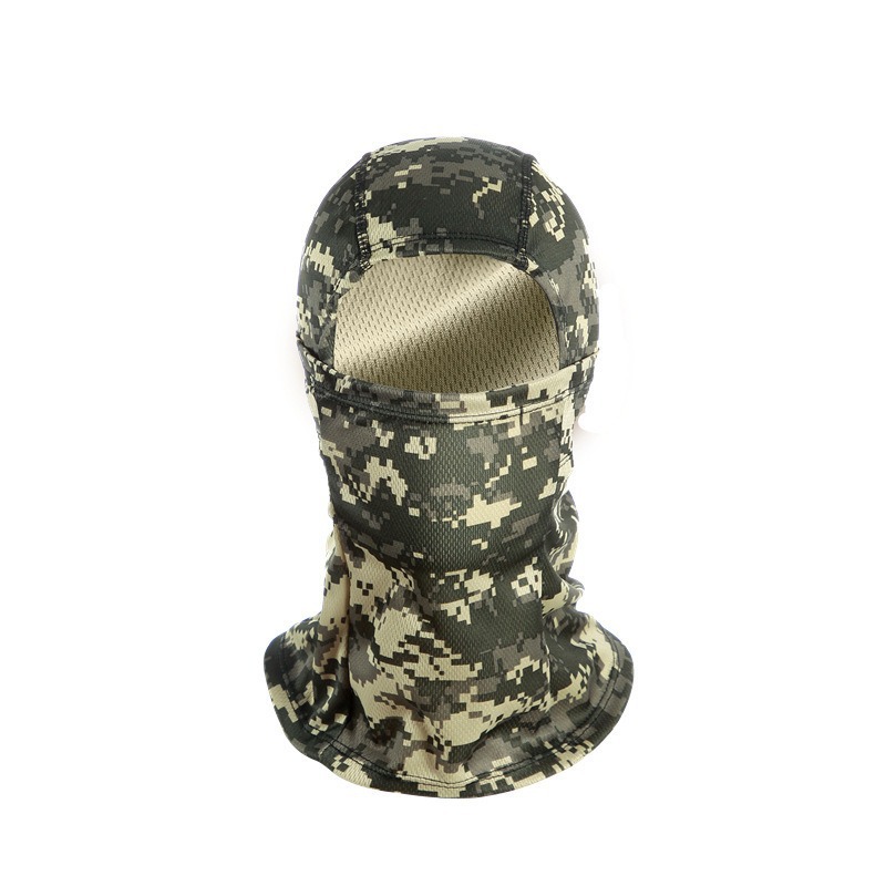 Picture of Cross-border for summer outdoor riding cover dust-proof sunscreen single hole breathable quick-drying scarf hood in stock wholesale