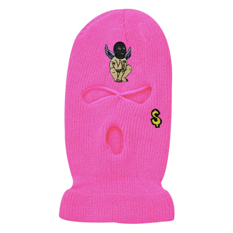Three-Hole Hat Skimask3-Holeknittedfullfacecoverbalaclavahat Warm