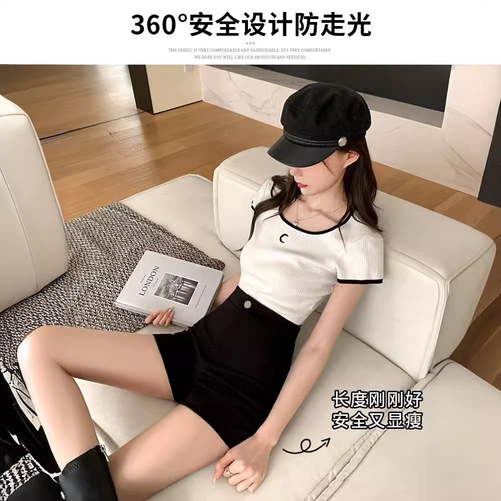 Underwear Missing Shorts Women's Summer 2023 New Jazz Spice Girls Tight Black Leggings Outer Wear Women's Group Hot Pants