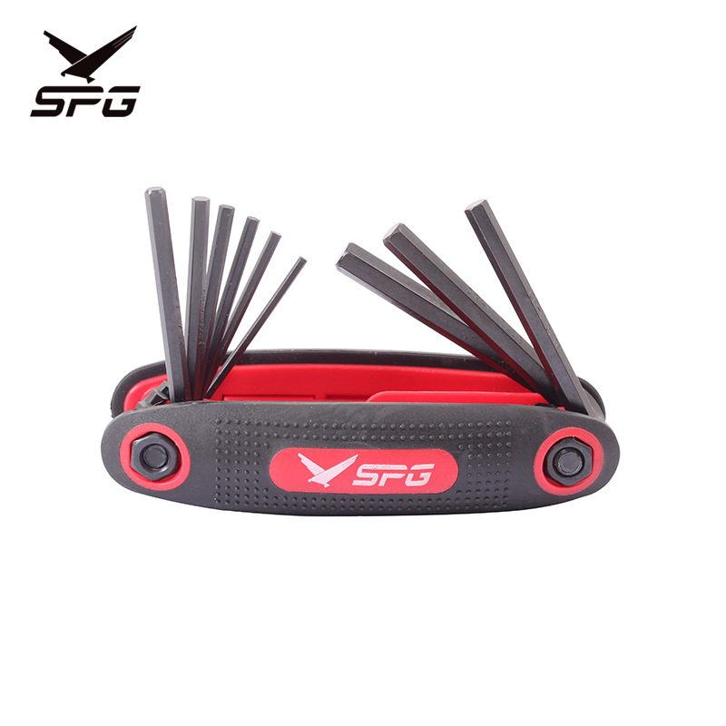 Picture of Bow and Arrow hexagon adjustment bow inch wrench installation Arrow platform sight adjustment pounds disassembly and debugging nine-piece set