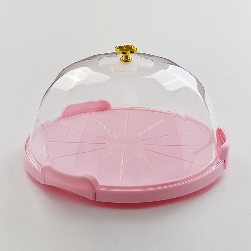 Cake Packaging Box Reusable Portable Plastic Storage Box Baking Dessert Table Display Fresh-Keeping Box