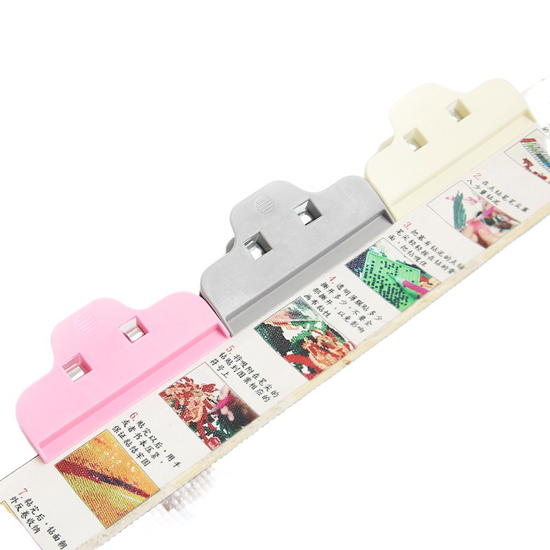 Diamond painting edge clip New dust clip plastic large fixing clip sealing clip foreign trade diamond embroidery tools