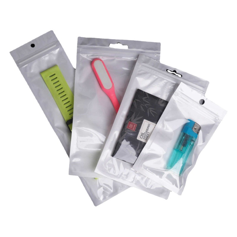 In stock jewelry packaging bag watch strap dust bag Pearl film Yin Yang bag strip bag ziplock bag wholesale