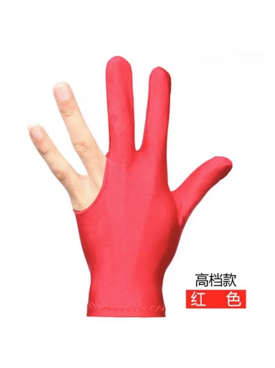 Picture of Billiards Gloves Billiard Room Professional Breathable Thin High-end Men's and Women's Left and Right Hand Three-finger Gloves Yo-Yo Gloves