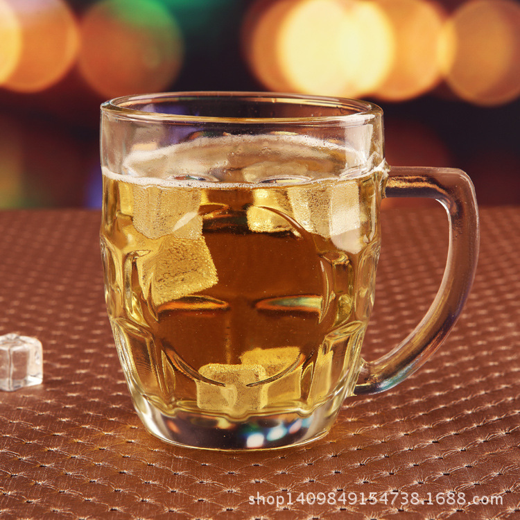 Picture of Thickened lead-free glass ZB01-300 pineapple beer cup draft beer cup KTV hotel special advertising gift cup