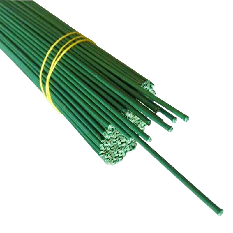 Flower rod iron wire DIY simulation green tape material floral green tape green flower Rod 2 rubber bag flower Rod