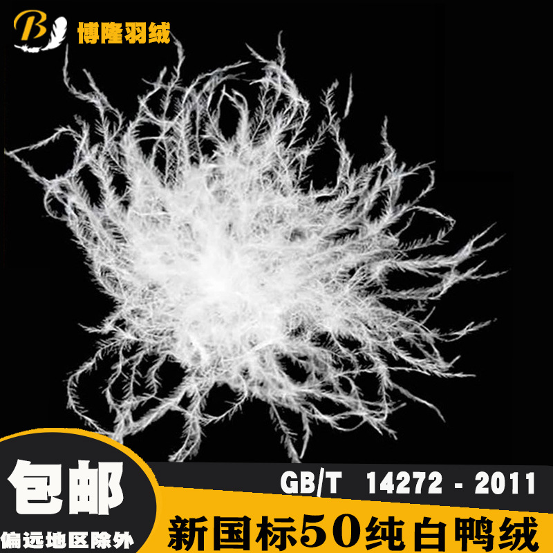 2011 standard 50 pure white duck down without peculiar smell 50 large down washed down feather manufacturers supply wholesale