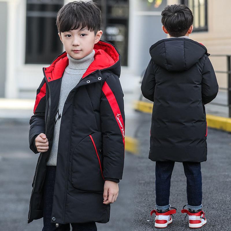 Picture of Boys' cotton-padded coat 2021 New Korean style baby mid-length cotton-padded coat children's winter clothes children's thickened cotton-padded coat