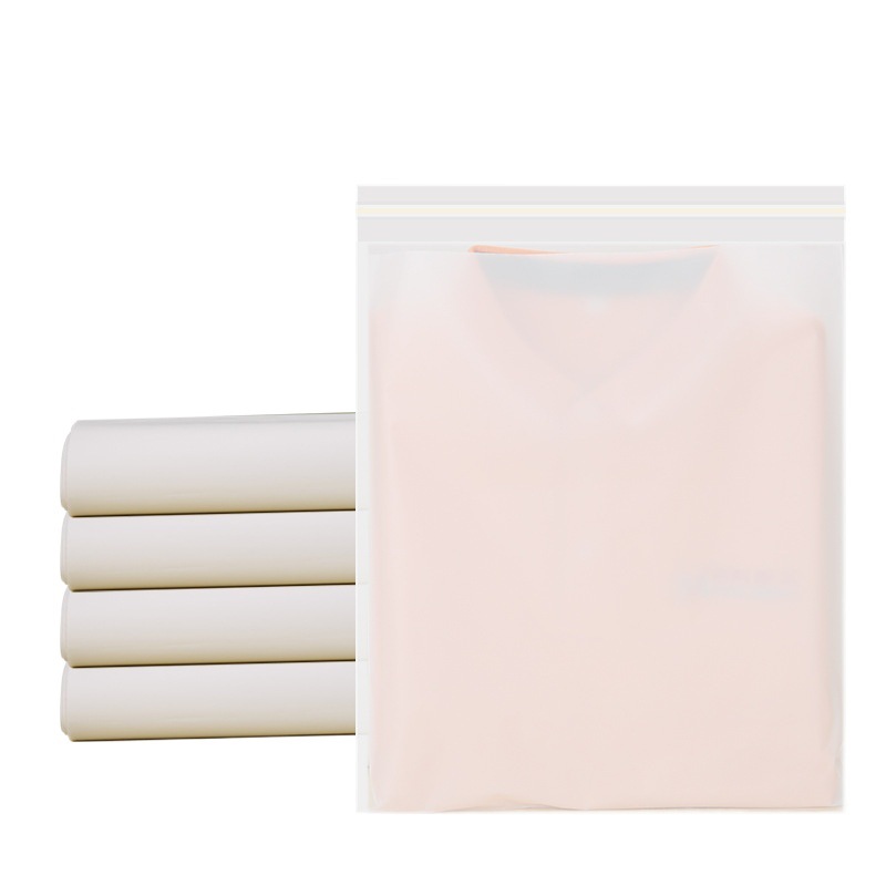 Degradable plastic bags environmental protection bio-food bags high transparent self-adhesive bags clothing accessories packaging storage bags
