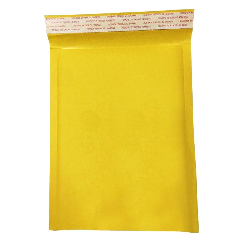 Golden Kraft Paper Bubble Envelope Bag Foam Shockproof Express Bag Composite Garment Bubble Envelope 26*32
