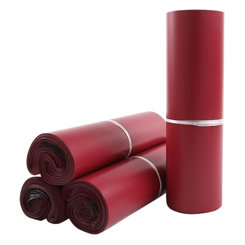 Express Bag Packing Bag Thickeneded Brown Red Logistics Waterproof Bag Special Clothing Express Bag Environmentally Friendly Bag Customization