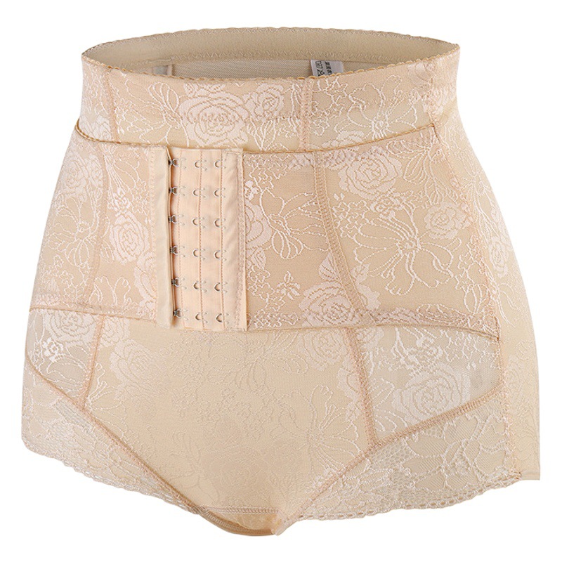 High-Waisted Tummy-Tightening Butt-Lifting Underwear for Women, Powerful Tummy-Tightening Artifact, Summer Thin Large Size Waistband Postpartum Shaping Pants