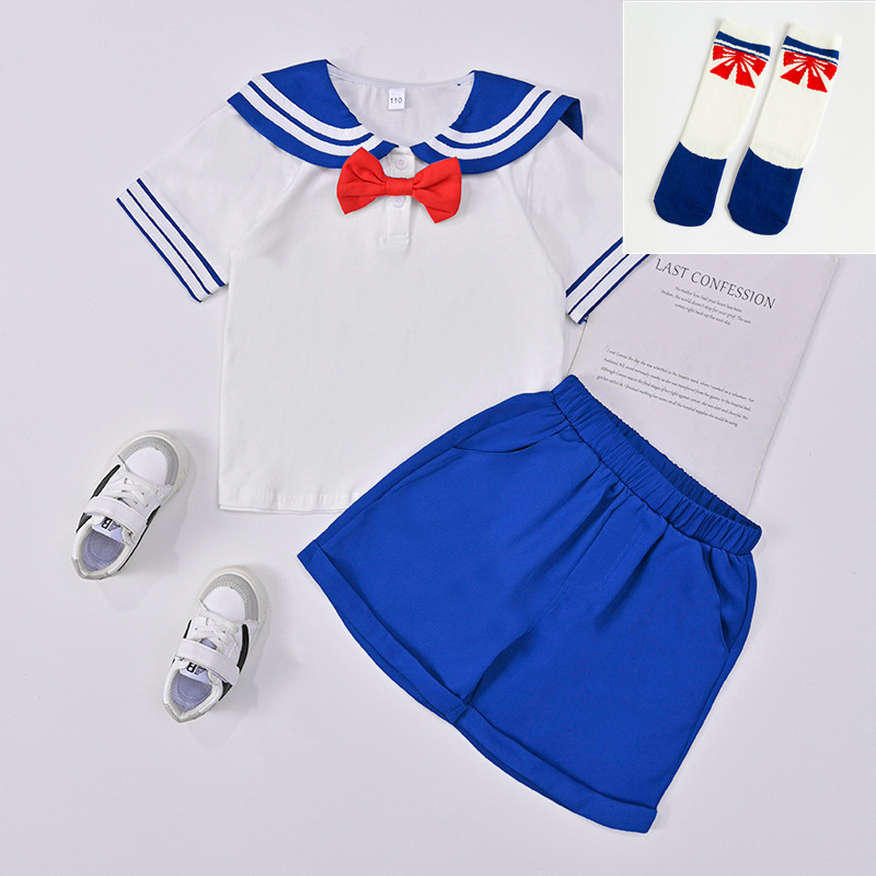 Picture of Children's Autumn Suit Sailor Moon Cosplay Stage Catwalk Water Ice Moon Dress Female Performance Clothing K-Style