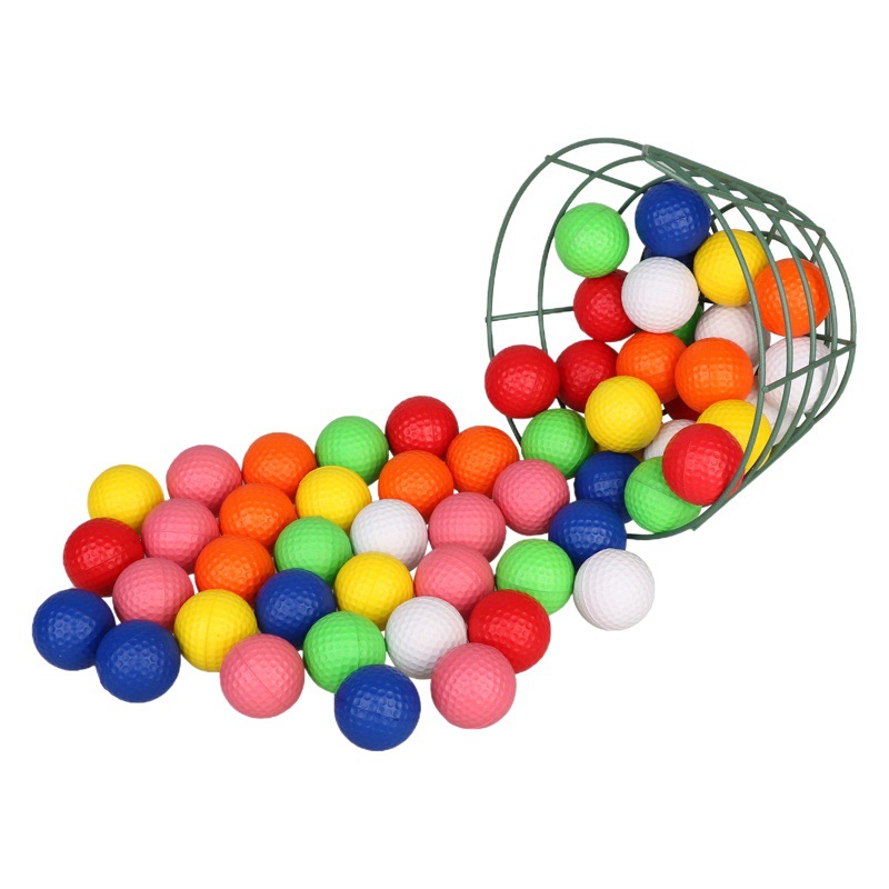 Manufacturers supply golf Pu ball foam ball elastic ball practice ball children's supplies indoor golf