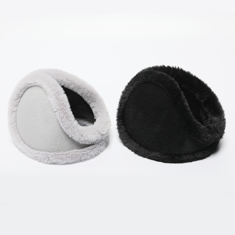 Warm earmuffs men's winter thickened fleece-lined earmuffs cold-proof riding student fashion wholesale back-wearing earmuffs earmuffs earmuffs