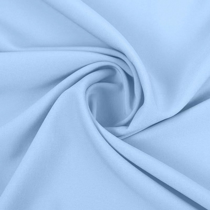 Picture of In-Stock 100D Four-Way Stretch Black and White Plain Polyester Fabric for Hanfu Skirts and Pants Lining Printed Base Fabric Manufacturer