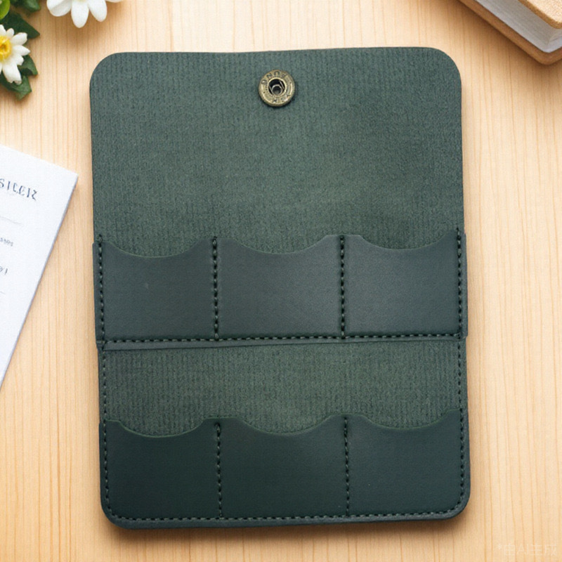Picture of Spot Sd Card Storage Leather Case 6-Pack Game Console Card Holder Storage Memory Card Case Sd Storage Card Slot