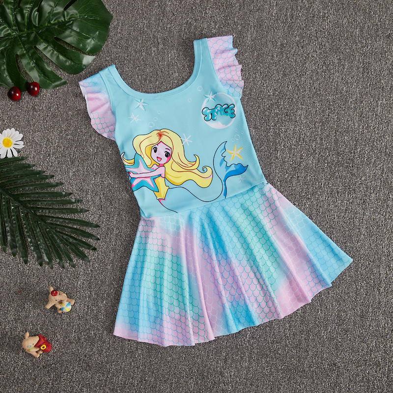 Children's Swimwear Girls' Swimwear Trunks Girls' Swimwear Princess Skirt Girls' Swimwear Sling