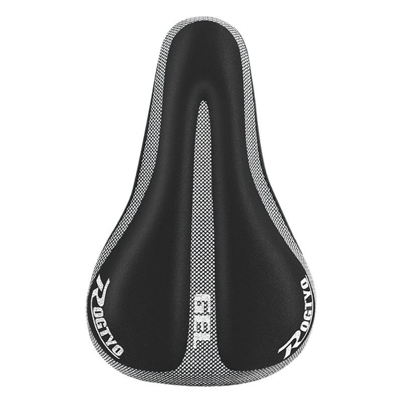 Bicycle Silicone Seat Cover, Mountain Road Bike, Thickeneded Seat Cushion Cover, Bicycle Tie Rope, Sponge Saddle Cover, Riding Equipment