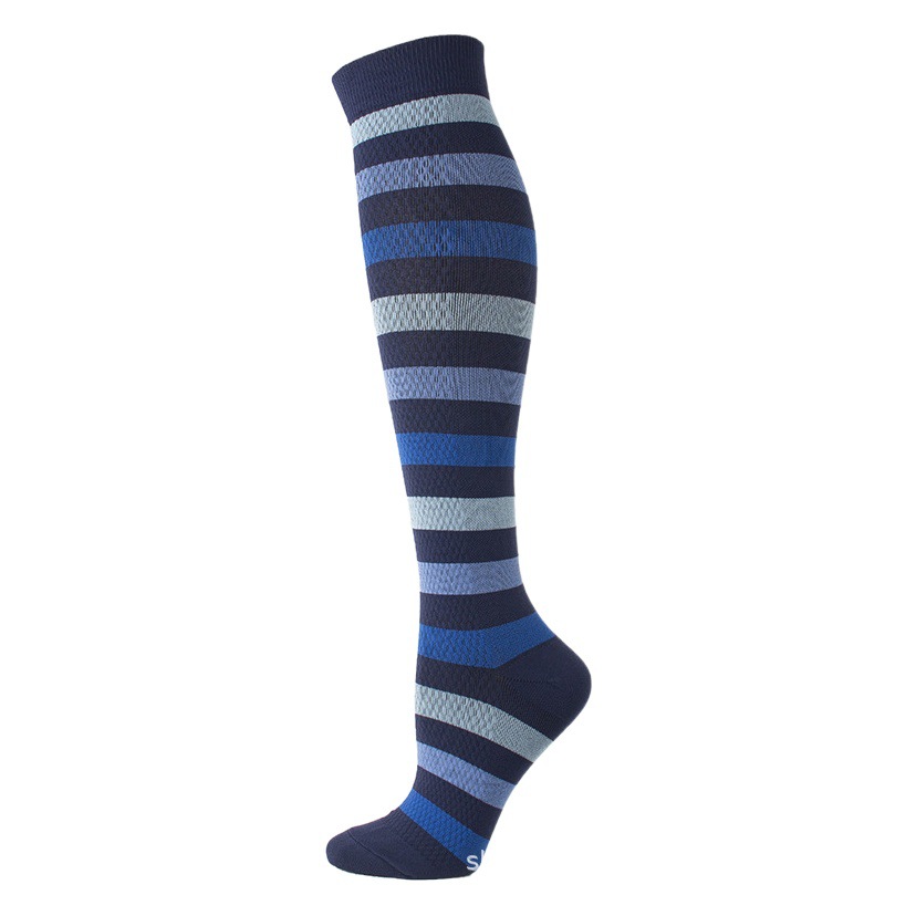 Amazon Color Foreign Trade Pressure Socks Vein Stretch Socks Sports Compression Socks Outdoor Sports Running Socks