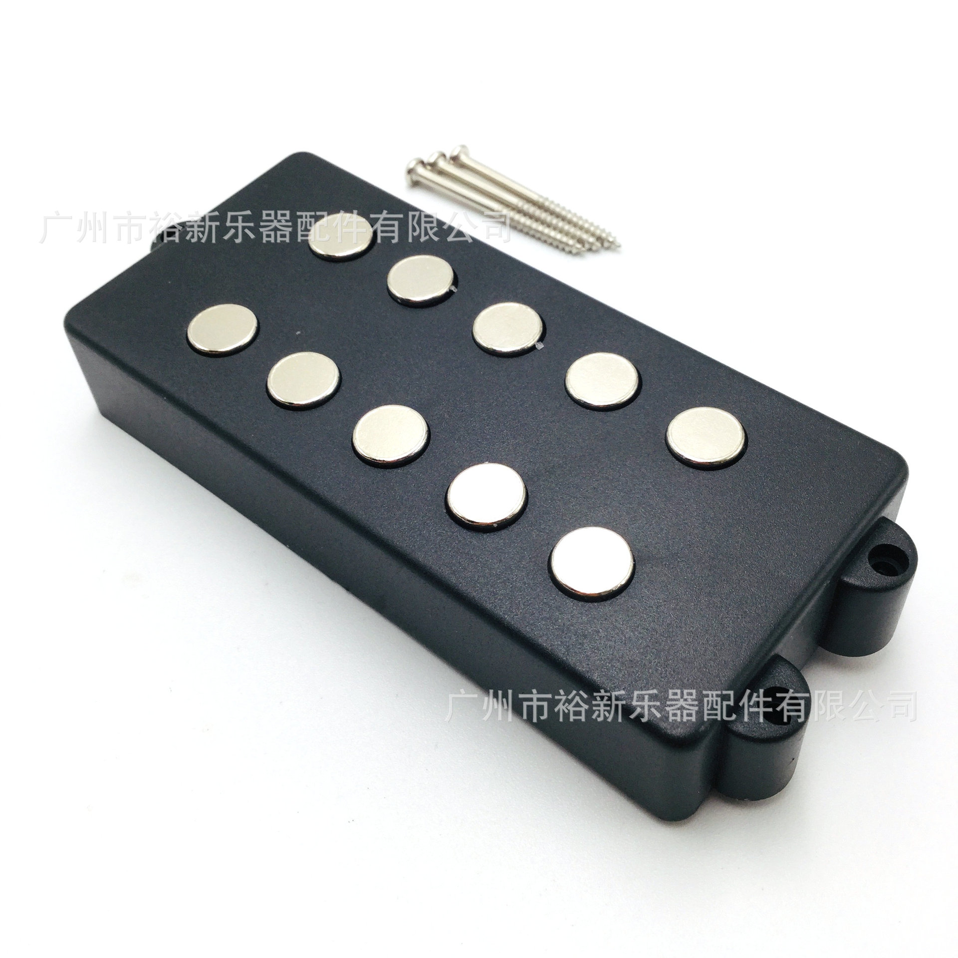 Electric Guitar Pickup PB Electric Bass Black Pickup Five-String Open Big Dot Bass Pickup