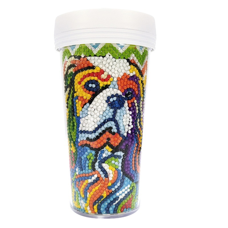 Diamond Painting Peripherals, New and Unique Cups, Cross-Border Supply, Diamond Stickers, Embroidery, DIY Handmade Full Diamond Creative Decorative Paintings Wholesale