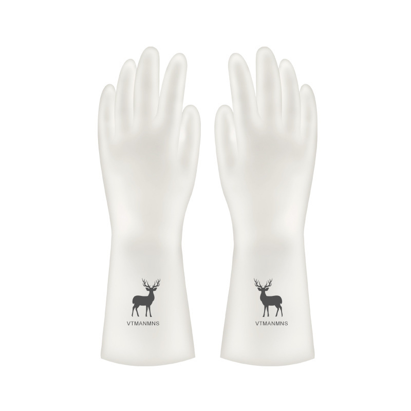 Picture of Latex Housework Gloves for Home Work Waterproof Rubber Kitchen Dishwashing Cleaning Non-Slip Durable Gloves Manufacturer Wholesale