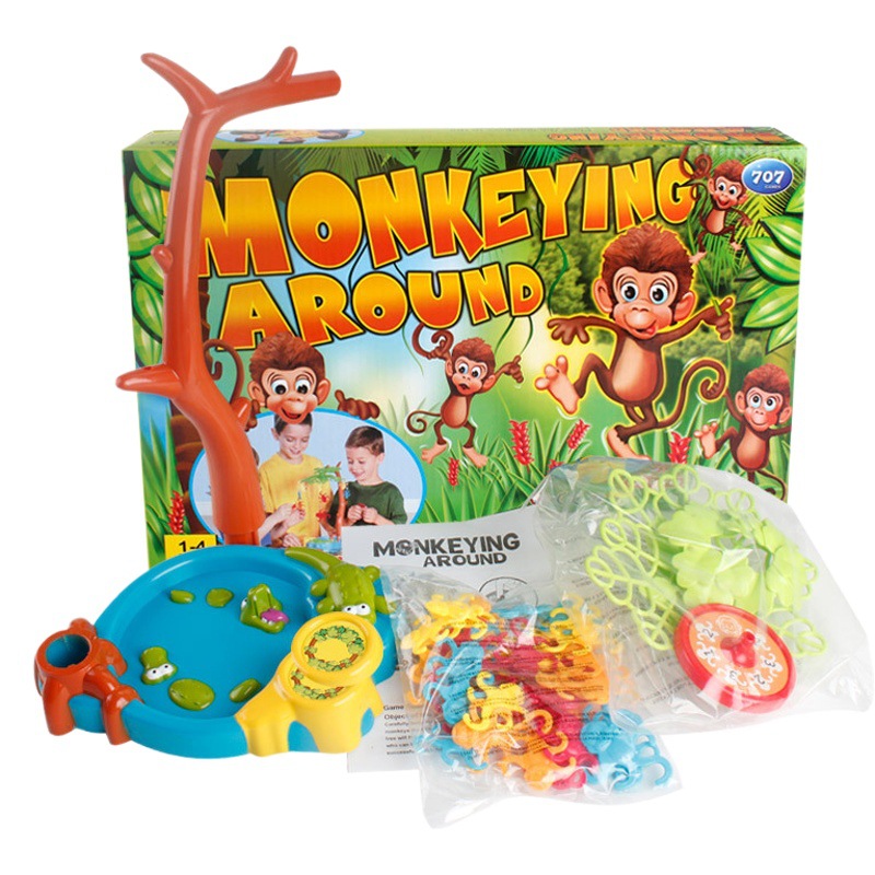 Amazon children's educational science and education toys monkey swing multi-person interactive board game Leisure toys factory wholesale