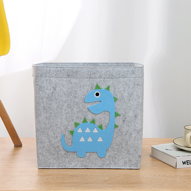 Picture of Felt Bag Cartoon Storage Basket Kidsren's Toy Dirty Clothes Storage Box Handbag Large Capacity Dirty Clothes Storage Essential