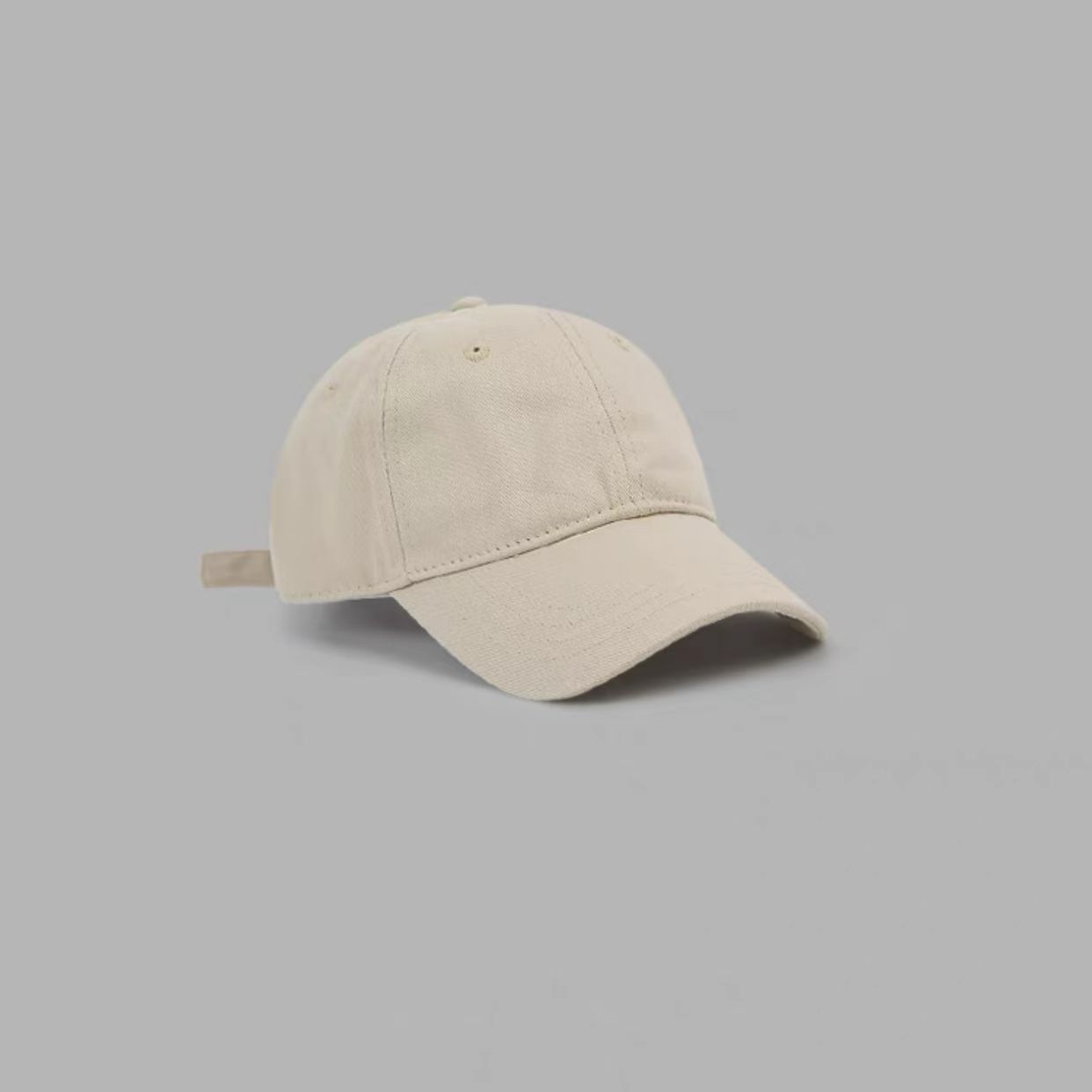 Picture of Solid Color Small Head Cap Women's small size khaki Baseball Cap xs Small Size Light Top All-Match Face Showcase Small Cap for Men