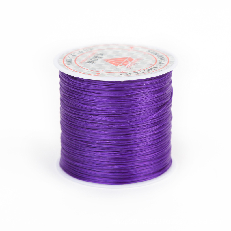 Picture of Flat elastic string bracelet rope spandex crystal line hand-worn beads bracelet accessories material manufacturers