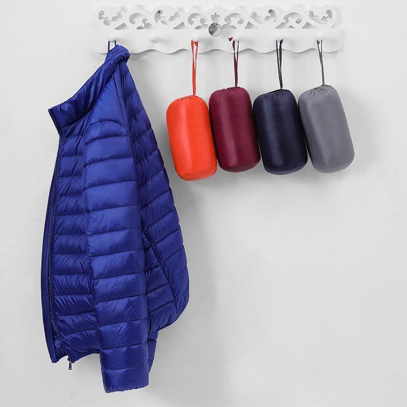 Picture of 2022 autumn and winter new lightweight down cotton-padded jacket men's hooded stand collar short size lightweight young and middle-aged men's coat