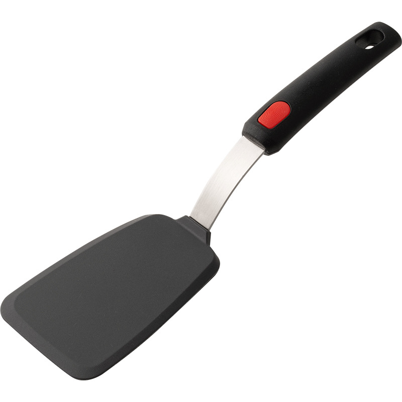 Picture of Stainless Steel Handle Silicone Cooking Shovel 5 Piece Set Kitchen High Temperature Resistant Silicone Frying Shovel Household Teppanyaki Cooking Shovel