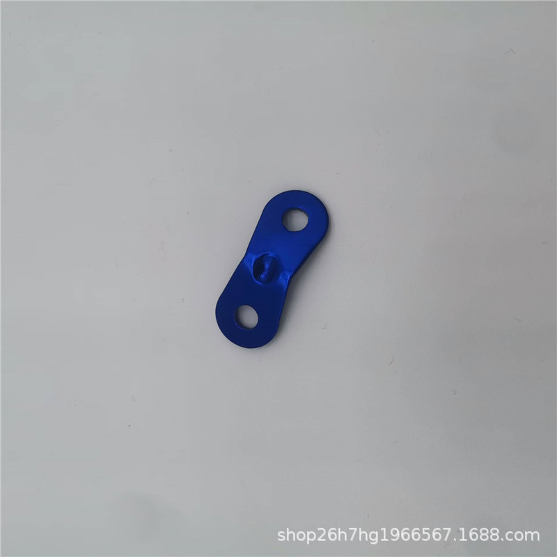Picture of Outdoor Camping Style Double Eye Buckle Tent Canopy Aluminum Alloy Paracord Fixed Sliding Adjustment Wind Rope Buckle