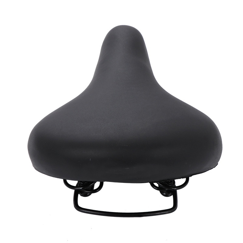 Ordinary Road Bicycle Cushion Bicycle Cushion Saddle Car Seat Saddle Bag Black Old Style