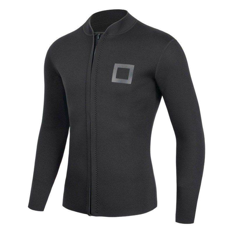 3mm In-Stock Wetsuit Long-Sleeve Diving Suit Freediving Skateboarding Surfing Thermal Surfing Suit Men's Snorkeling Wetsuit