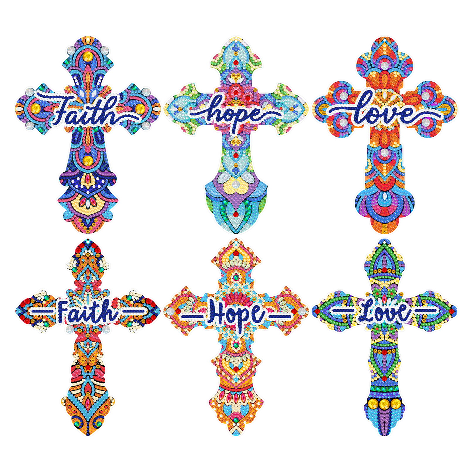 Picture of Diamond Painting Peripheral Cross Bookmarks Handmade Creative DIY Diamond Bookmarks Pet Material Can Be Wholesaled