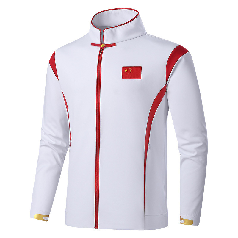 2023 National Team Sportswear Jacket Coat School Games Appearance Team Clothing Marathon Running Sportswear Competition Clothing
