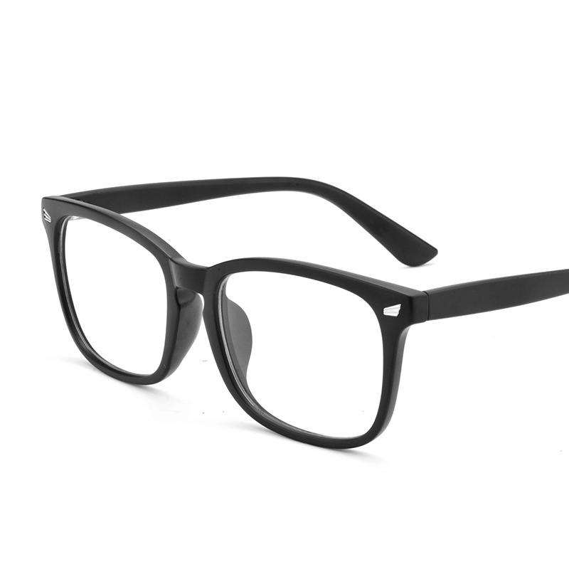 Picture of Jite 5010 Flat Simple Square Glasses Frame Full Frame Glasses Rivet Anti-Blue Light Glasses