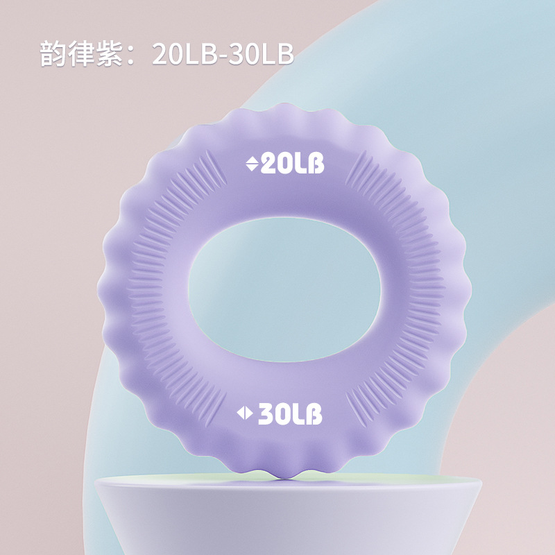 Picture of Grip ring double strength professional exercise hand strength arm hand strength rehabilitation training massage silicone grip