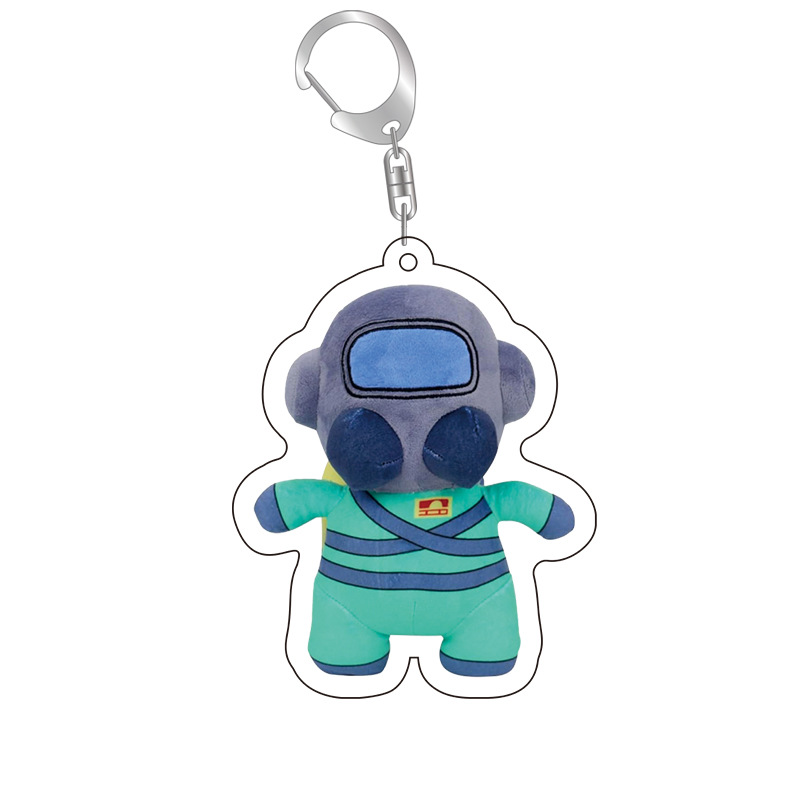 Picture of Cross-border new toilet man keychain skibidi toilet monitor Man TV man creative killer pendant batch