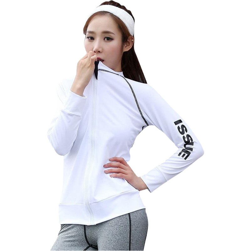 2025 Spring Sports Jacket Women's Korean Fashion Quick-Drying Slim Running Fitness Wear Training Yoga Wear Factory