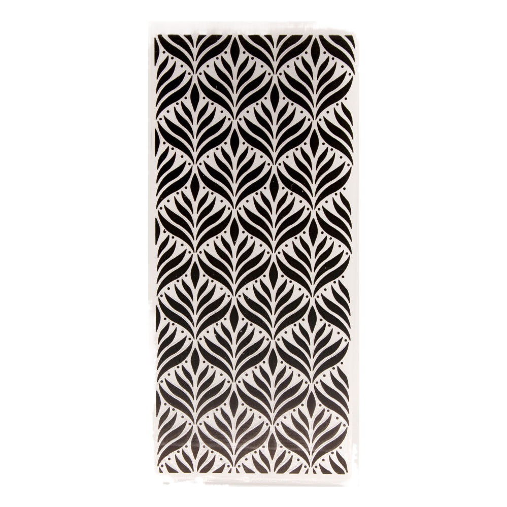 Plastic concave-convex embossing template concave-convex plate embossing molded flower print clip EM333