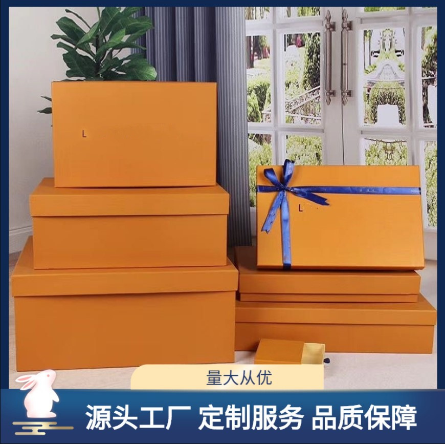 Luxury Brand L Scarf, Clothing, Bag, Box, Folding Gift Box, Handbag, Complete Packaging Set