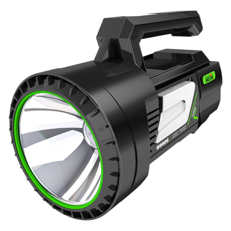 Wallson manufacturer H9006 Searchlight super bright rechargeable LED light portable long-range long-life strong flashlight