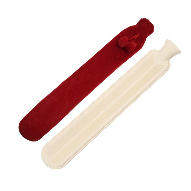 Picture of Belt hot compress warm hand water bag warm shoulder neck plush rubber hot water bag Flushing strip warm hand treasure spot wholesale