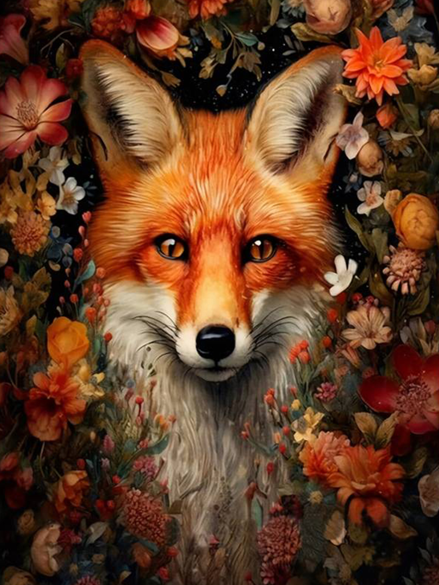 Picture of Foreign Trade Cross-Border 5D Animal Scenery Full of Diamonds DIY Diamond Embroidery Full of Diamonds Rubik's Cube Round Diamond Craft Decorative Painting Diamond Painting