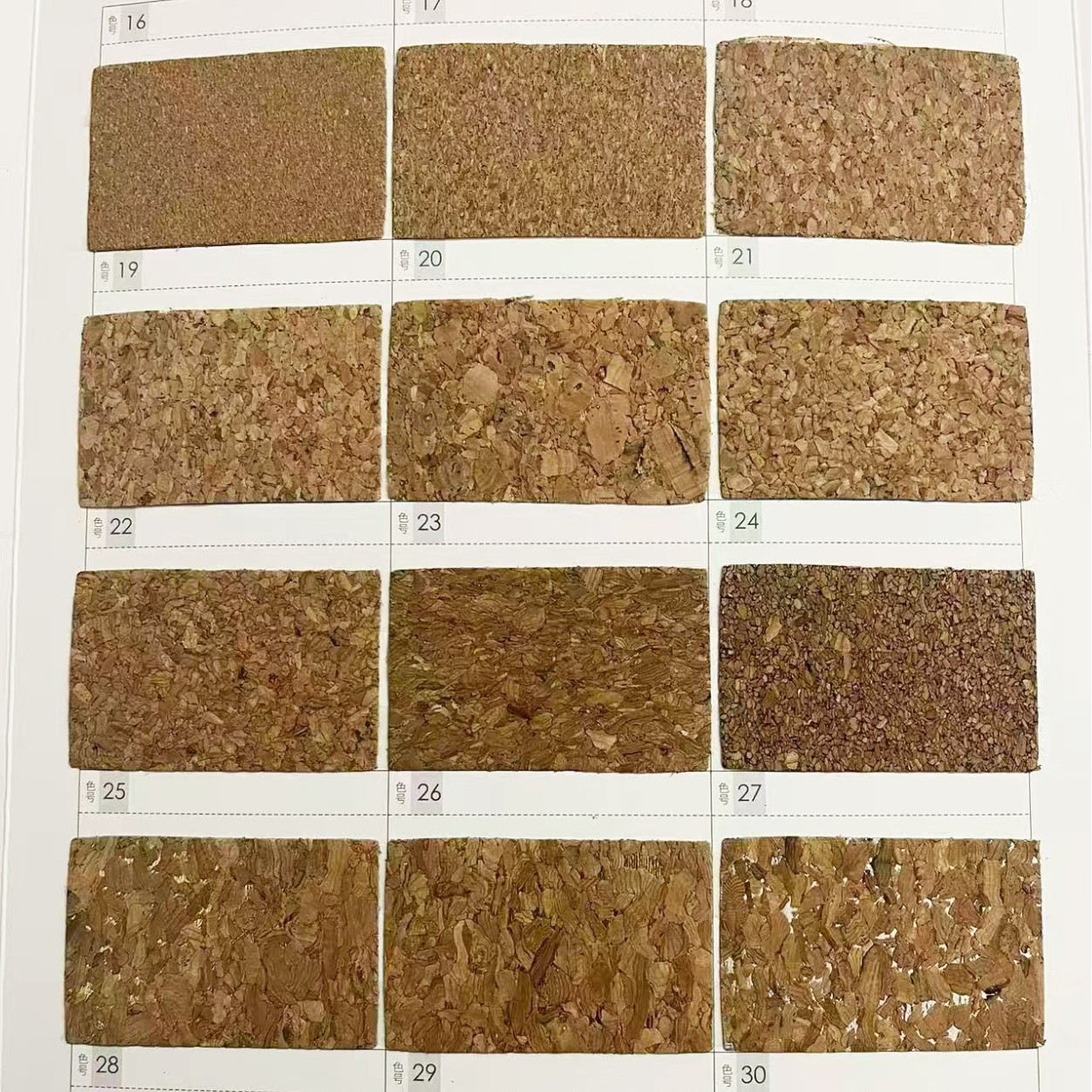 Picture of In stock, cork fabric, large particle floral wood grain background cloth, shoe material craftsmanship, decorative fabric, furniture, moisture-proof oak bark