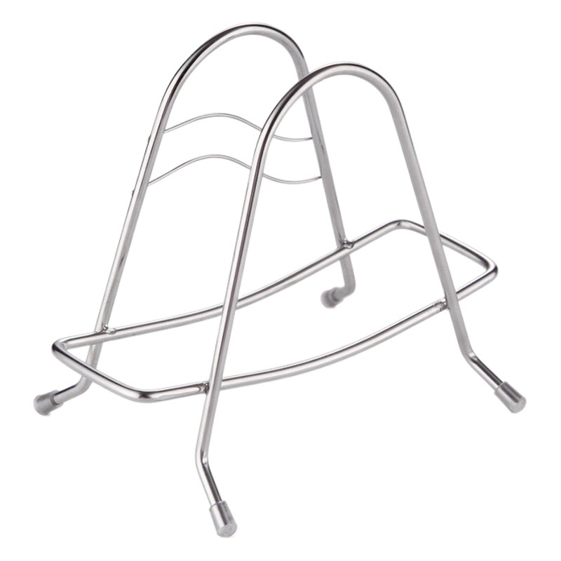 Stainless steel chopping board rack household pot cover rack sitting kitchen chopping board storage rack storage sticky board cutting board rack table top